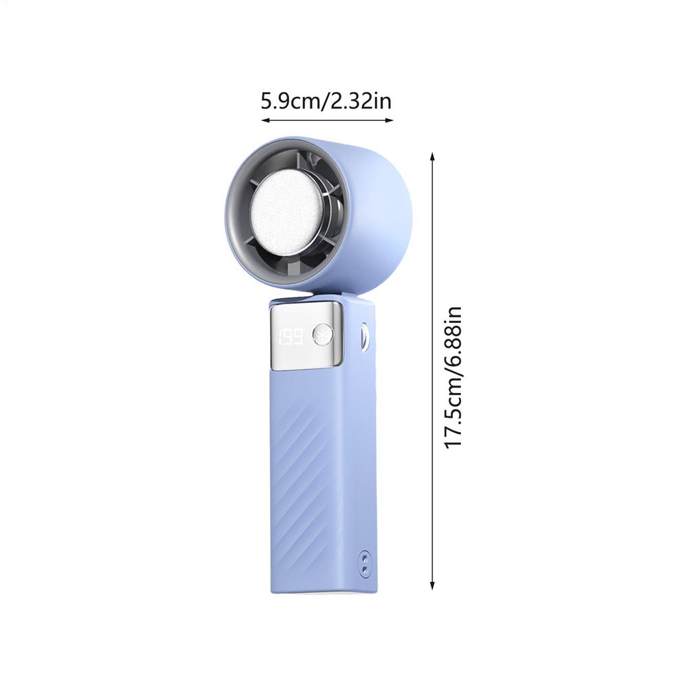 Small Handheld Fan Bladeless Quiet Handheld Portable Fans Folding Cool Gadgets With 199 Speeds Rechargeable Air Cooler For Kids синій
Small Handheld Fan Bladeless Quiet Handheld Portable Fans Folding Cool Gadgets With 199 Speeds Rechargeable Air Cooler For Kids синій