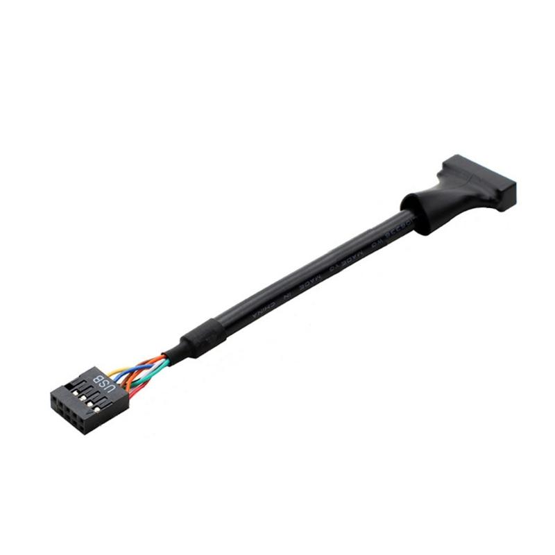New Motherboard Header Adapter Usb2.0 9Pin To Motherboard Usb3.0 20Pin Usb2.0 To 3.0 Adapter Extension Cable 10CM 9F20M
New Motherboard Header Adapter Usb2.0 9Pin To Motherboard Usb3.0 20Pin Usb2.0 To 3.0 Adapter Extension Cable 10CM 9F20M