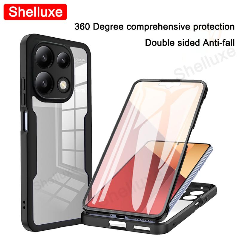PocoX6 360 Полный корпус Прозрачный чехол Shelluxe для Xiaomi POCO X6 Pro Pocophone X6Pro 5G Силиконовый Двусторонний Чехол для телефона POCO X6 красный
PocoX6 360 Полный корпус Прозрачный чехол Shelluxe для Xiaomi POCO X6 Pro Pocophone X6Pro 5G Силиконовый Двусторонний Чехол для телефона POCO X6 красный