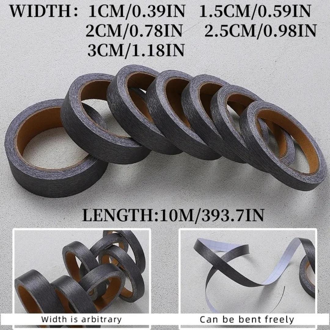 1pc Metal Edging Self-Adhesive Decorative Tape Brushed Edging Stickers -Black Trim - PVC Peel and Stick, Durable, and Easy to Cu 1cm чёрный
1pc Metal Edging Self-Adhesive Decorative Tape Brushed Edging Stickers -Black Trim - PVC Peel and Stick, Durable, and Easy to Cu 1cm чёрный