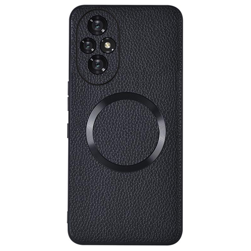 For Honor 200 5G Magnetic Case Litchi Texture PU Leather+TPU Phone Cover Black
For Honor 200 5G Magnetic Case Litchi Texture PU Leather+TPU Phone Cover Black