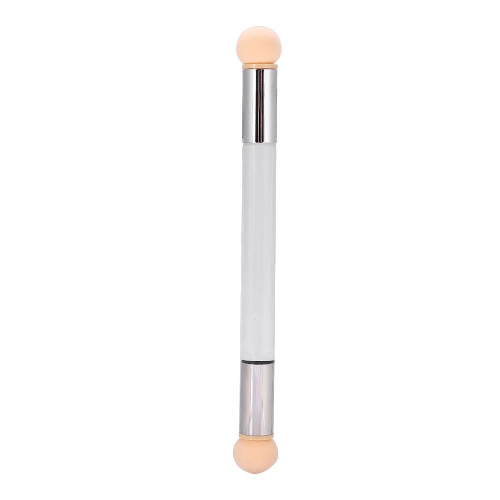 Double end UV Gel Nail Art Painting Gradient Shading Pen Brush 4 Extra Sponge Heads Transparent
Double end UV Gel Nail Art Painting Gradient Shading Pen Brush 4 Extra Sponge Heads Transparent