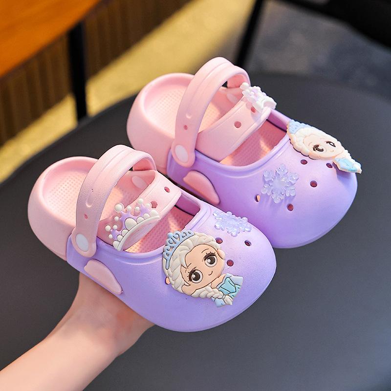 Mary Jane children s clogs for girls, cute cartoon outdoor sandals for small, medium, and large children, soft-soled for boys 24/25Code(Insole Length16 фиолетовый
Mary Jane children s clogs for girls, cute cartoon outdoor sandals for small, medium, and large children, soft-soled for boys 24/25Code(Insole Length16 фиолетовый