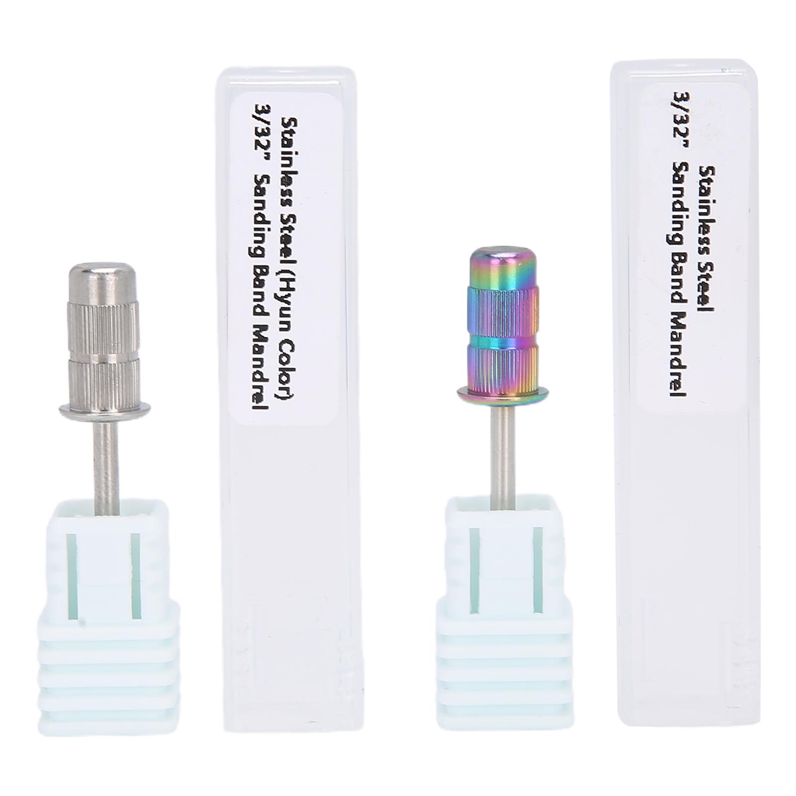 Nail Art Mandrel Bit Stainless Steel Nail Drill Bits Manicure Tool Accessory for Sanding Band
Nail Art Mandrel Bit Stainless Steel Nail Drill Bits Manicure Tool Accessory for Sanding Band