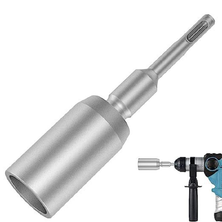 Ground Rod Driver for Hammer Drills Steel Heavy Duty Ground Rod Bits Driver Socket for Rotary Hammer Drill Tool
Ground Rod Driver for Hammer Drills Steel Heavy Duty Ground Rod Bits Driver Socket for Rotary Hammer Drill Tool