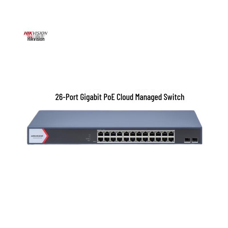Hikvision 26-Port Gigabit PoE Enterprise Switch
Hikvision 26-Port Gigabit PoE Enterprise Switch