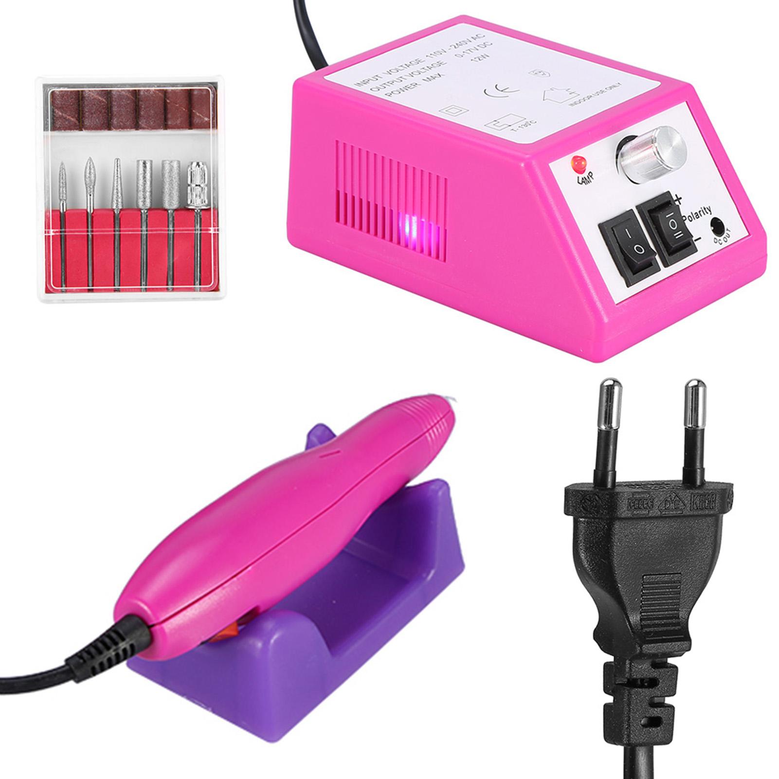 Professional Electric Nail Machine File Manicure Pedicure Sanding Drill Kit 02# EU Plug чорний
Professional Electric Nail Machine File Manicure Pedicure Sanding Drill Kit 02# EU Plug чорний