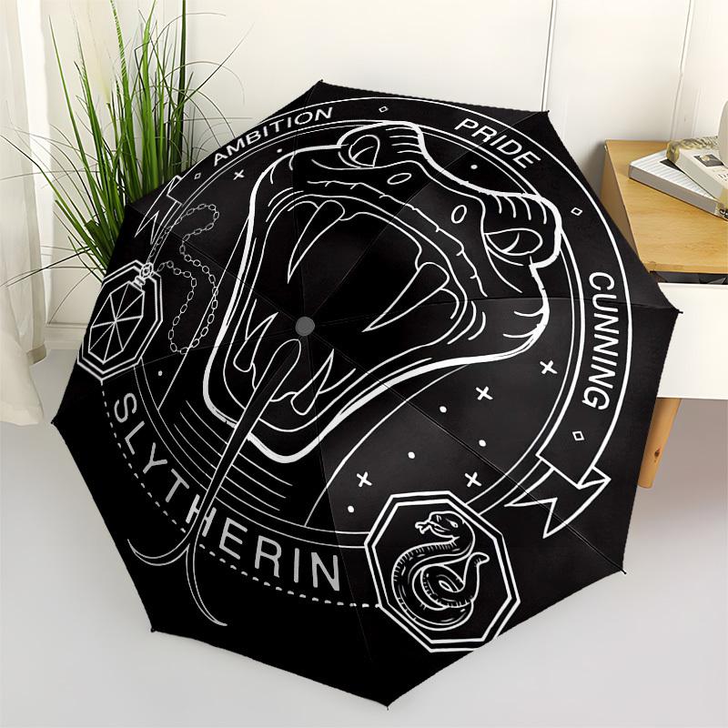 1pc Slytherin Pride Cunning Ambition Snake Crest Umbrella with Plastic Handle,Cartoon Pattern,Suitable for All Seasons Multi-functional Umbrella420
1pc Slytherin Pride Cunning Ambition Snake Crest Umbrella with Plastic Handle,Cartoon Pattern,Suitable for All Seasons Multi-functional Umbrella420