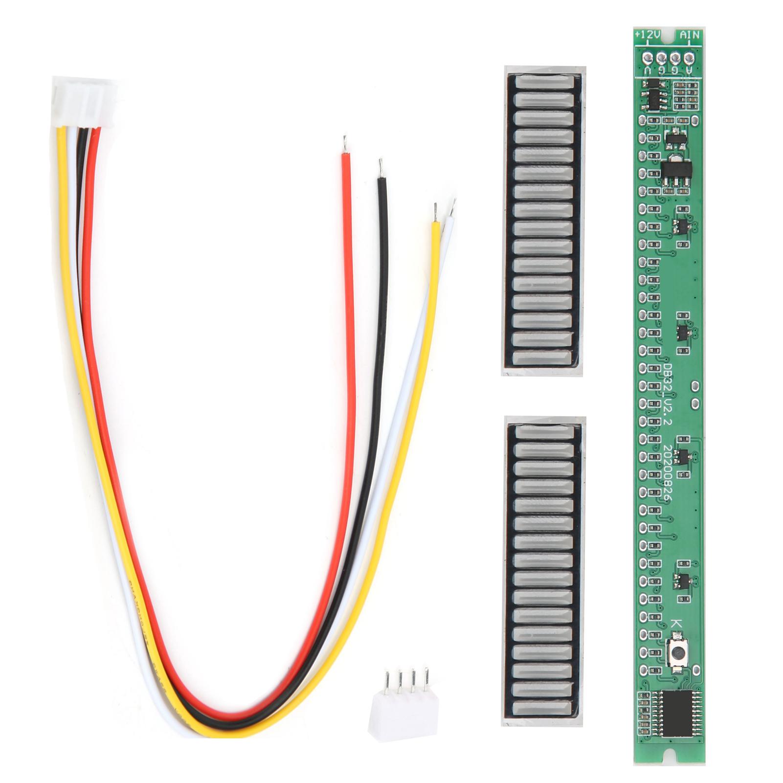 32-бітова лампа-індикатор рівня музики з голосовим керуванням, 16 світлодіодів, компонент-запчастина
32-бітова лампа-індикатор рівня музики з голосовим керуванням, 16 світлодіодів, компонент-запчастина