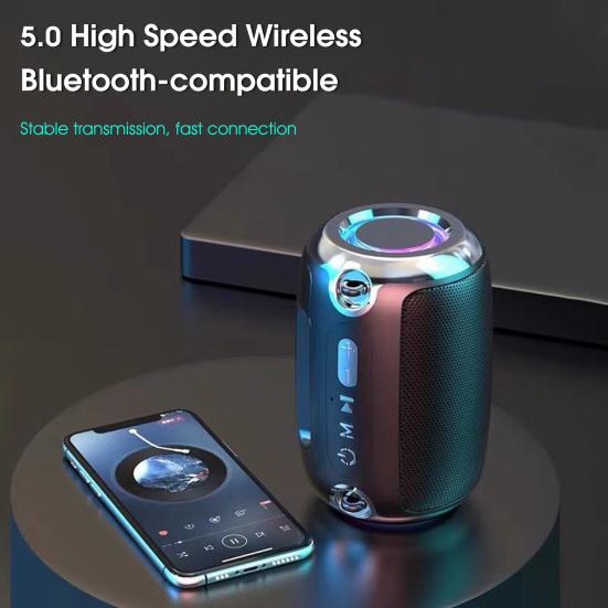 Bluetooth-совместимый сабвуфер без задержки Hi-Fi стерео легкий универсальный уличный беспроводной динамик для путешествий
Bluetooth-совместимый сабвуфер без задержки Hi-Fi стерео легкий универсальный уличный беспроводной динамик для путешествий