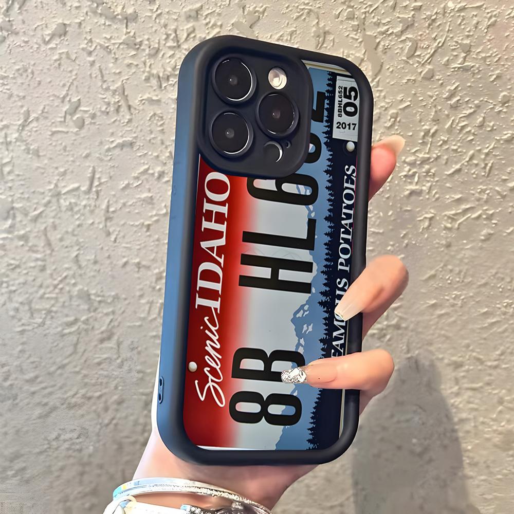 Retro License Plate Design Phone Case For IPhone 17 Pro Max 16 15 14 Pro Max IPhone 13 Pro Max 11 Plus Silicone Cover iPhone 15 Plus
Retro License Plate Design Phone Case For IPhone 17 Pro Max 16 15 14 Pro Max IPhone 13 Pro Max 11 Plus Silicone Cover iPhone 15 Plus