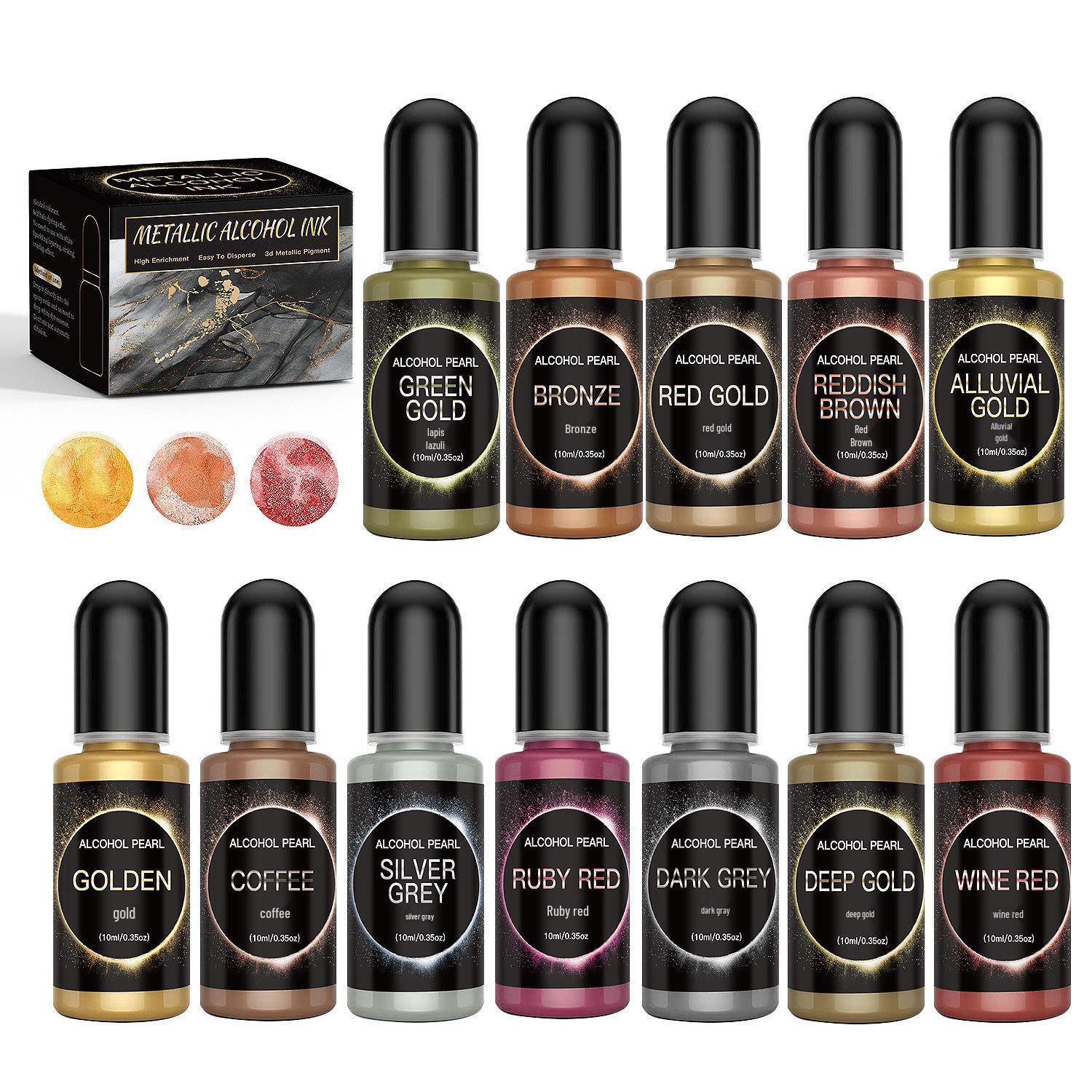 Epoxy Resin Color Set: Oil & Water-Based UV Pigment
Epoxy Resin Color Set: Oil & Water-Based UV Pigment