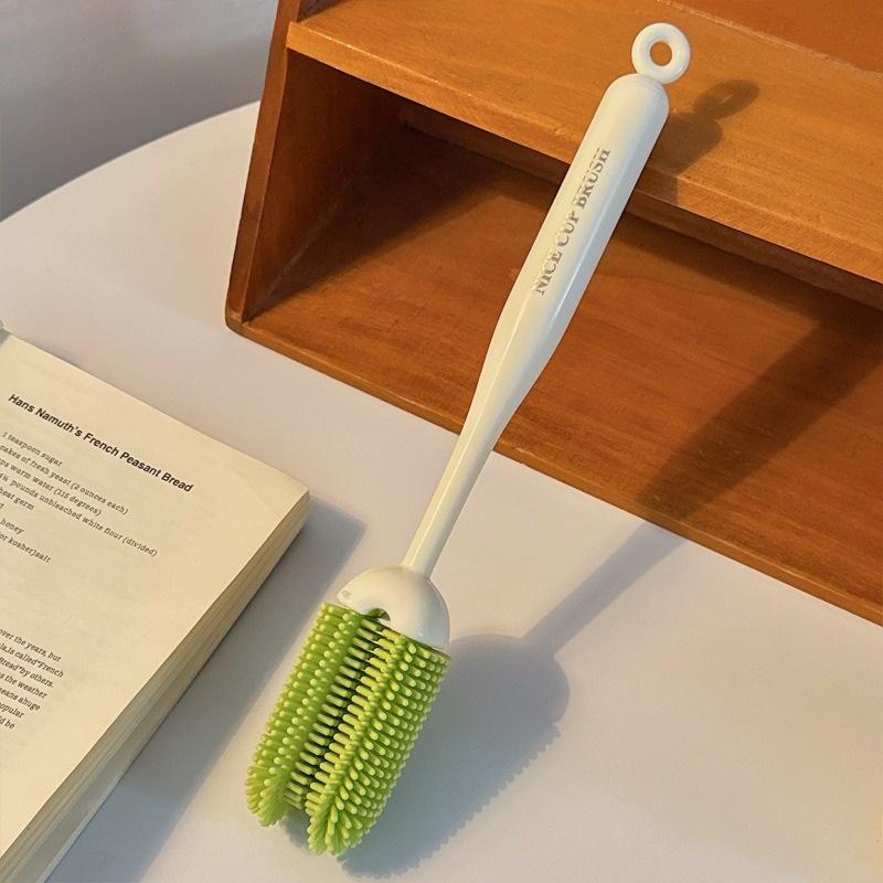 Silicone Milk Bottle Brush Cup Scrubber Glass Cleaner Long Handle Drink Bottle Clean Brush Kitchen Cleaning Tool зелений
Silicone Milk Bottle Brush Cup Scrubber Glass Cleaner Long Handle Drink Bottle Clean Brush Kitchen Cleaning Tool зелений