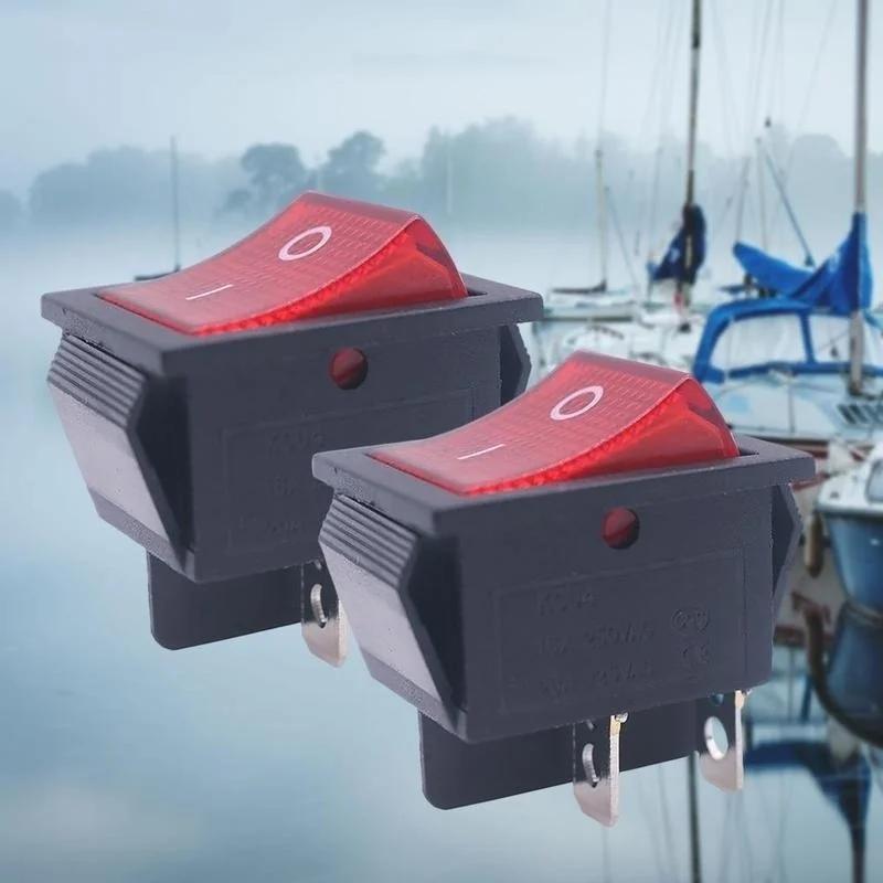 1pcs Plastic Press Button On-Off Square Rocker Switches Toggles AC 250V 20A червоний
1pcs Plastic Press Button On-Off Square Rocker Switches Toggles AC 250V 20A червоний