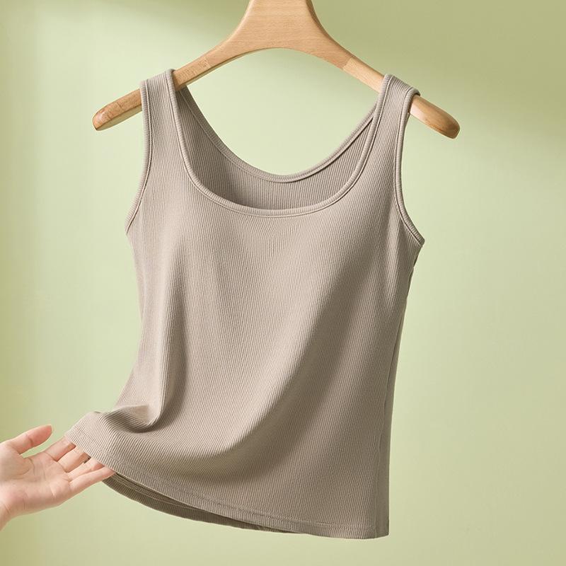 Vest with chest pad, women s plus fat plus size, fat mm catties, sleeveless top inside, new in spring and summer xl 57.5-67.5kg
Vest with chest pad, women s plus fat plus size, fat mm catties, sleeveless top inside, new in spring and summer xl 57.5-67.5kg