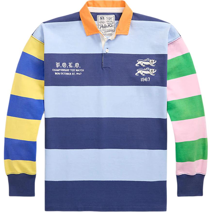 Polo Ralph Lauren Striped Logo Straight Fit Long Sleeve Polo Shirt Men tops Multicolor 710964972-001 S
Polo Ralph Lauren Striped Logo Straight Fit Long Sleeve Polo Shirt Men tops Multicolor 710964972-001 S