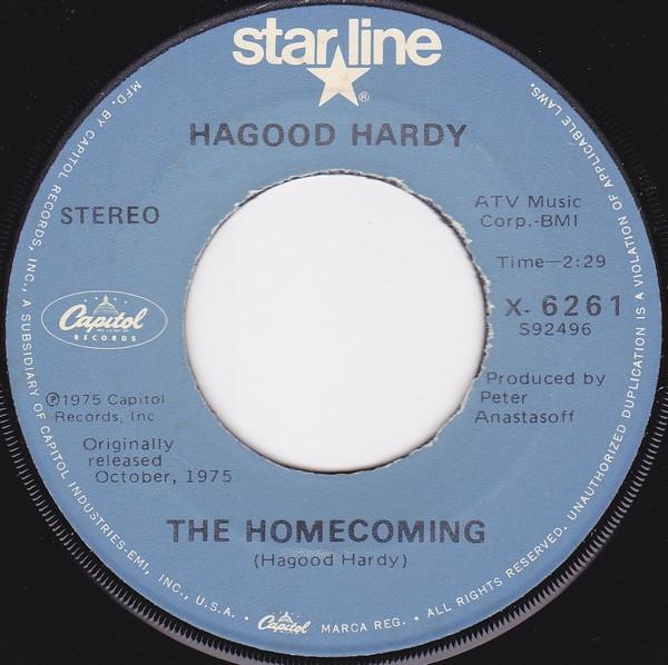7inch Record HAGOOD HARDY - The Homecoming / Love Theme From M X6261 Capitol Records US Jazz Used
7inch Record HAGOOD HARDY - The Homecoming / Love Theme From M X6261 Capitol Records US Jazz Used