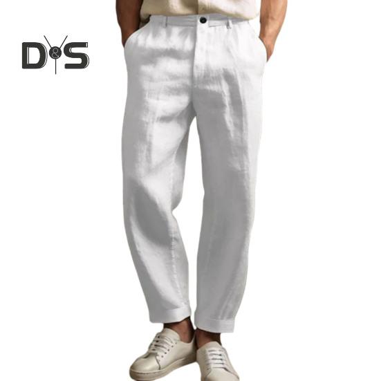 Мужские прямые брюки, однотонные повседневные брюки, дышащие, свободного кроя, с укрепленными карманами для повседневной носки, путешествий, работы L белый
Мужские прямые брюки, однотонные повседневные брюки, дышащие, свободного кроя, с укрепленными карманами для повседневной носки, путешествий, работы L белый