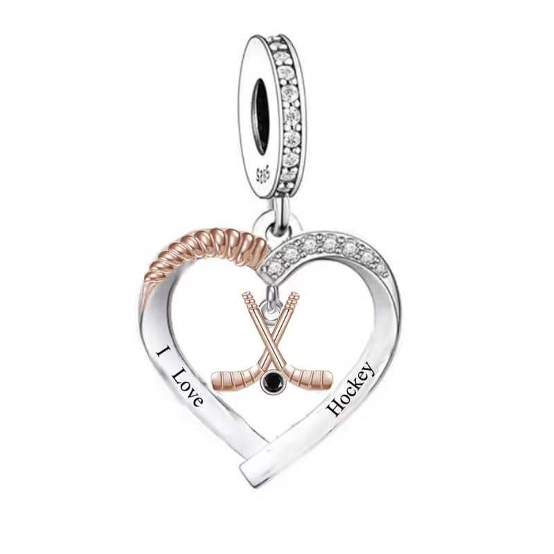 Fit Original Pan Charm Bracelet 925 Silver Hockey Stick And Ball Bead For Making Girl Teen Sport Love Berloque DIY
Fit Original Pan Charm Bracelet 925 Silver Hockey Stick And Ball Bead For Making Girl Teen Sport Love Berloque DIY