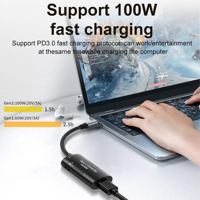 DC7909+Type-C+USB to Type-C Multi-function Adapter Laptop Power Adapter Converter As Shown A
DC7909+Type-C+USB to Type-C Multi-function Adapter Laptop Power Adapter Converter As Shown A