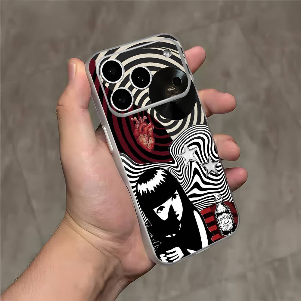 E-Emily The Strange For iPhone 17,16,15,14,13,12,11,Pro,Max,Plus Magnetic Wireless Charging Transparent White Phone Case iPhone17air
E-Emily The Strange For iPhone 17,16,15,14,13,12,11,Pro,Max,Plus Magnetic Wireless Charging Transparent White Phone Case iPhone17air