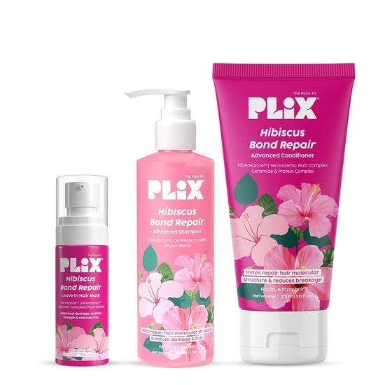 PLIX- THE PLANT FIX Hibiscus Strength & Repair Hair Care Kit | Шампунь (200мл) + Кондиционер (175ml) + Несмываемая маска для волос (50мл) | Волосы в 3 раза крепче
PLIX- THE PLANT FIX Hibiscus Strength & Repair Hair Care Kit | Шампунь (200мл) + Кондиционер (175ml) + Несмываемая маска для волос (50мл) | Волосы в 3 раза крепче