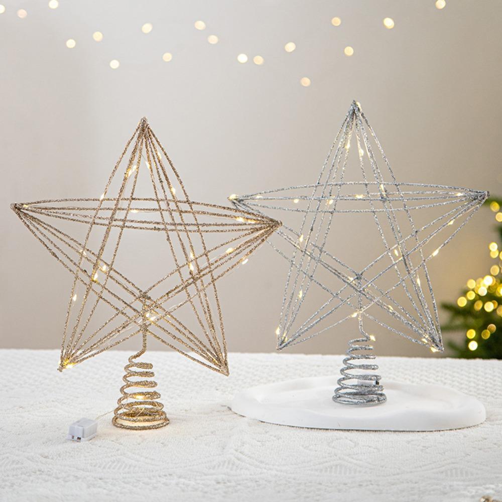 LED Christmas Tree Toppers Star Luminous Christmas Tree Decoration Shopping Mall Style E
LED Christmas Tree Toppers Star Luminous Christmas Tree Decoration Shopping Mall Style E