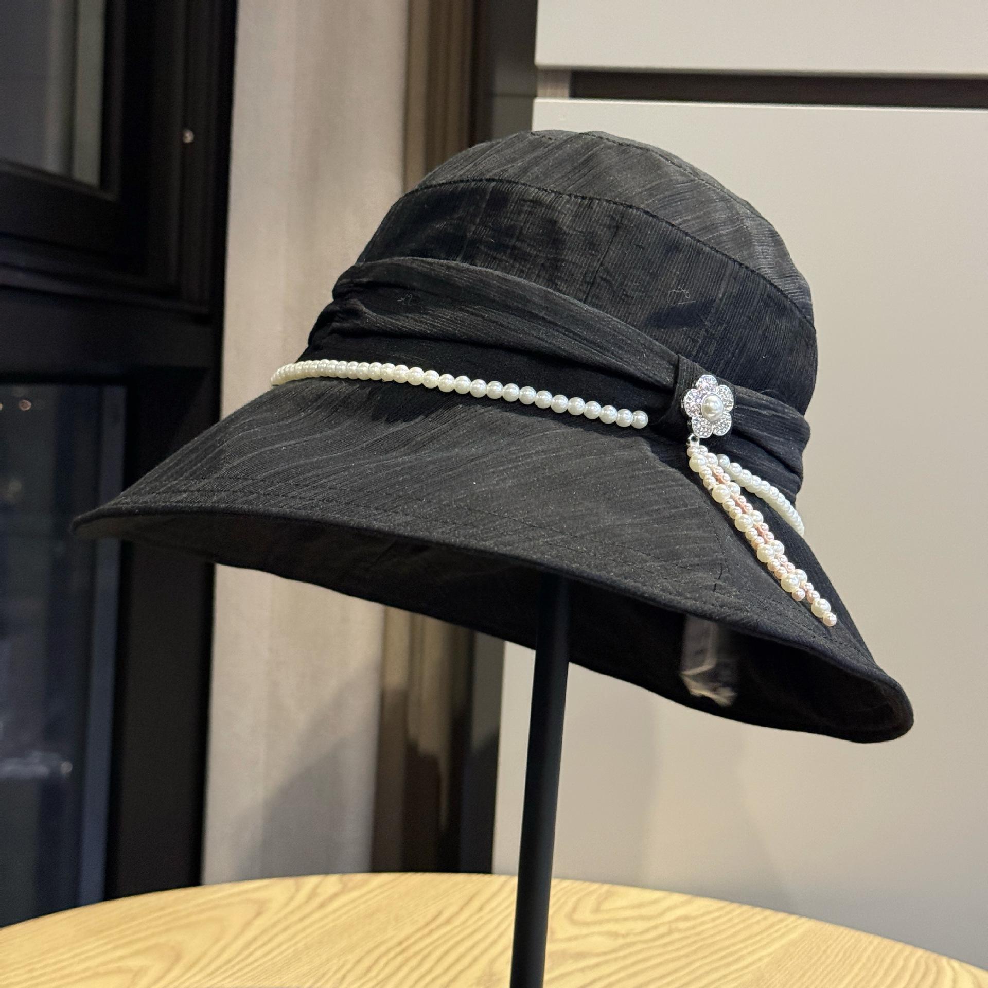 2026New pearl fisherman hat for women, sun protection, lightweight, foldable, versatile, Korean-style fashion bucket hat Adult54-60Adjustable
2026New pearl fisherman hat for women, sun protection, lightweight, foldable, versatile, Korean-style fashion bucket hat Adult54-60Adjustable