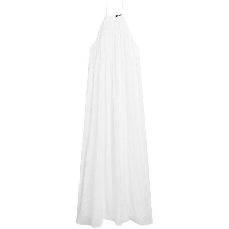 Zaprha 2025 Summer New Arrival Ruched Small Pleated Halterneck Dress Long Fancy Elegant 6637585 White L
Zaprha 2025 Summer New Arrival Ruched Small Pleated Halterneck Dress Long Fancy Elegant 6637585 White L