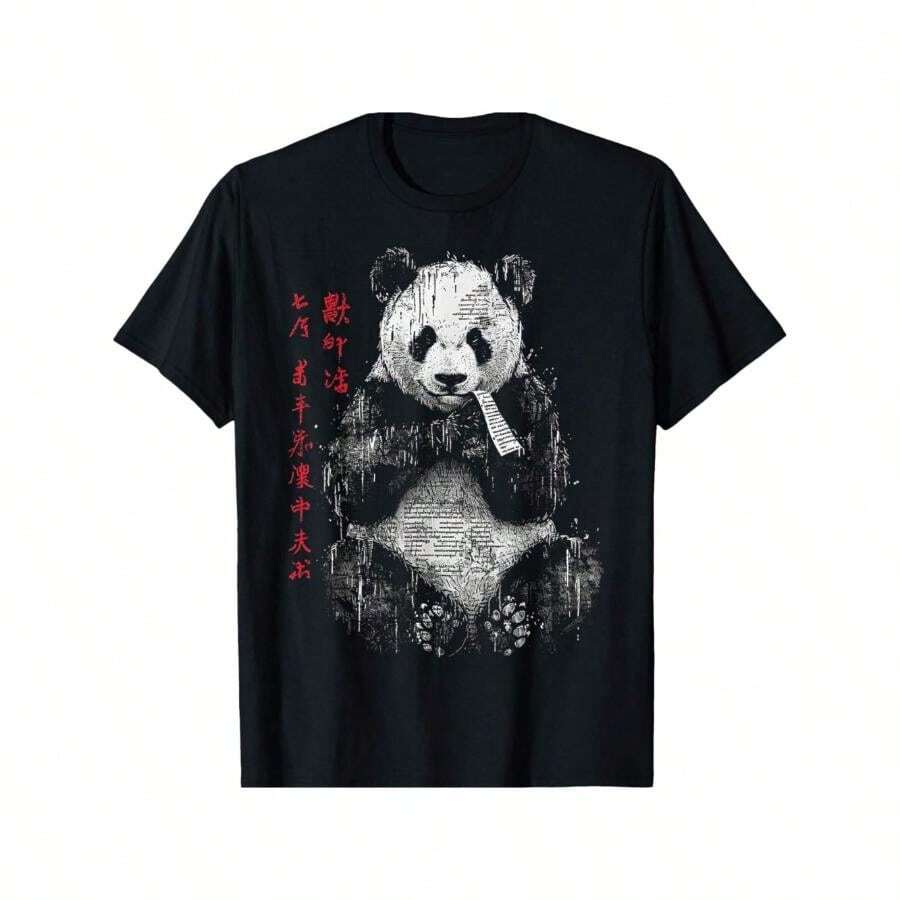 Panda Art Design T-Shirt, Cute Animal Motif Graphic Tee 5XL різнокольоровий
Panda Art Design T-Shirt, Cute Animal Motif Graphic Tee 5XL різнокольоровий