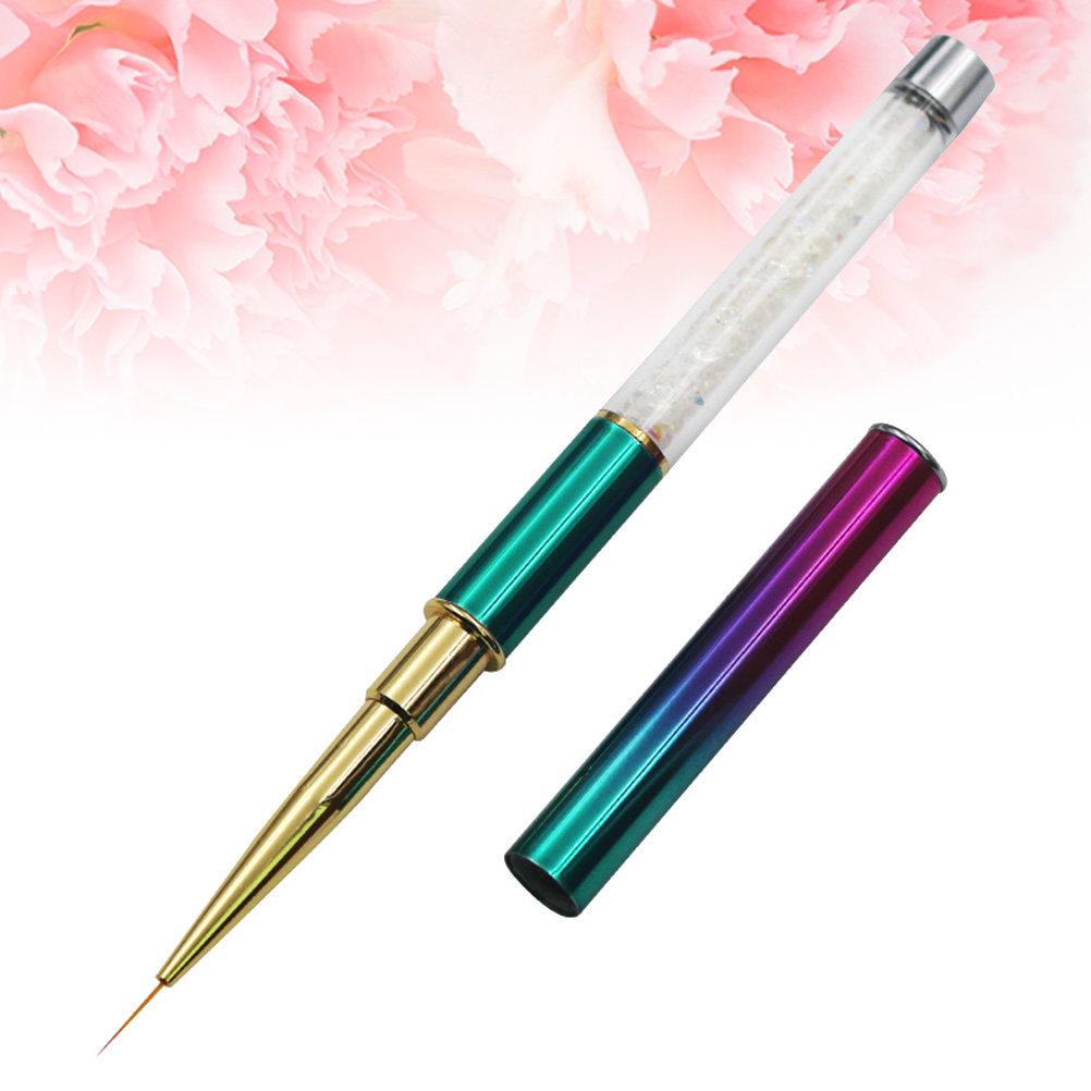 Nail Art Brush Pen for Professional Home Use Creative Nail Painting Tool with Fine Workmanship Compact Size 9Mm Tip Manicure
Nail Art Brush Pen for Professional Home Use Creative Nail Painting Tool with Fine Workmanship Compact Size 9Mm Tip Manicure