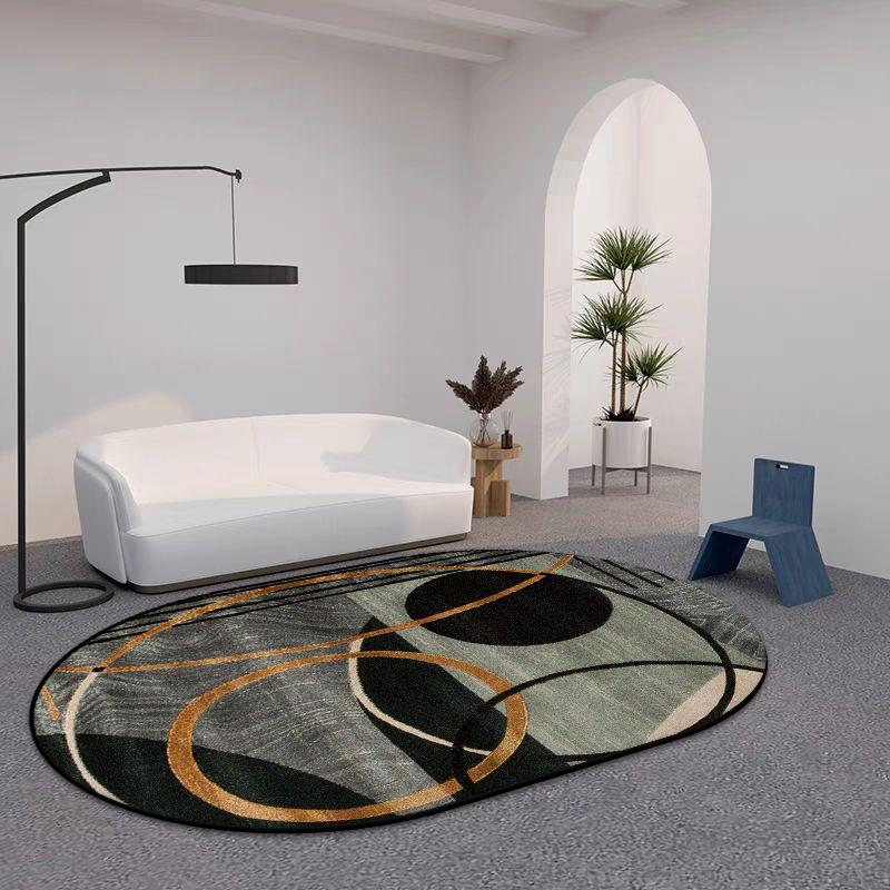 Modern Simple Style Living Room Carpet Oval Design Bedroom Non-slip Washable Rug Fluffy Soft Lounge Sofa Coffee Table Floor Mat 60x90cm
Modern Simple Style Living Room Carpet Oval Design Bedroom Non-slip Washable Rug Fluffy Soft Lounge Sofa Coffee Table Floor Mat 60x90cm