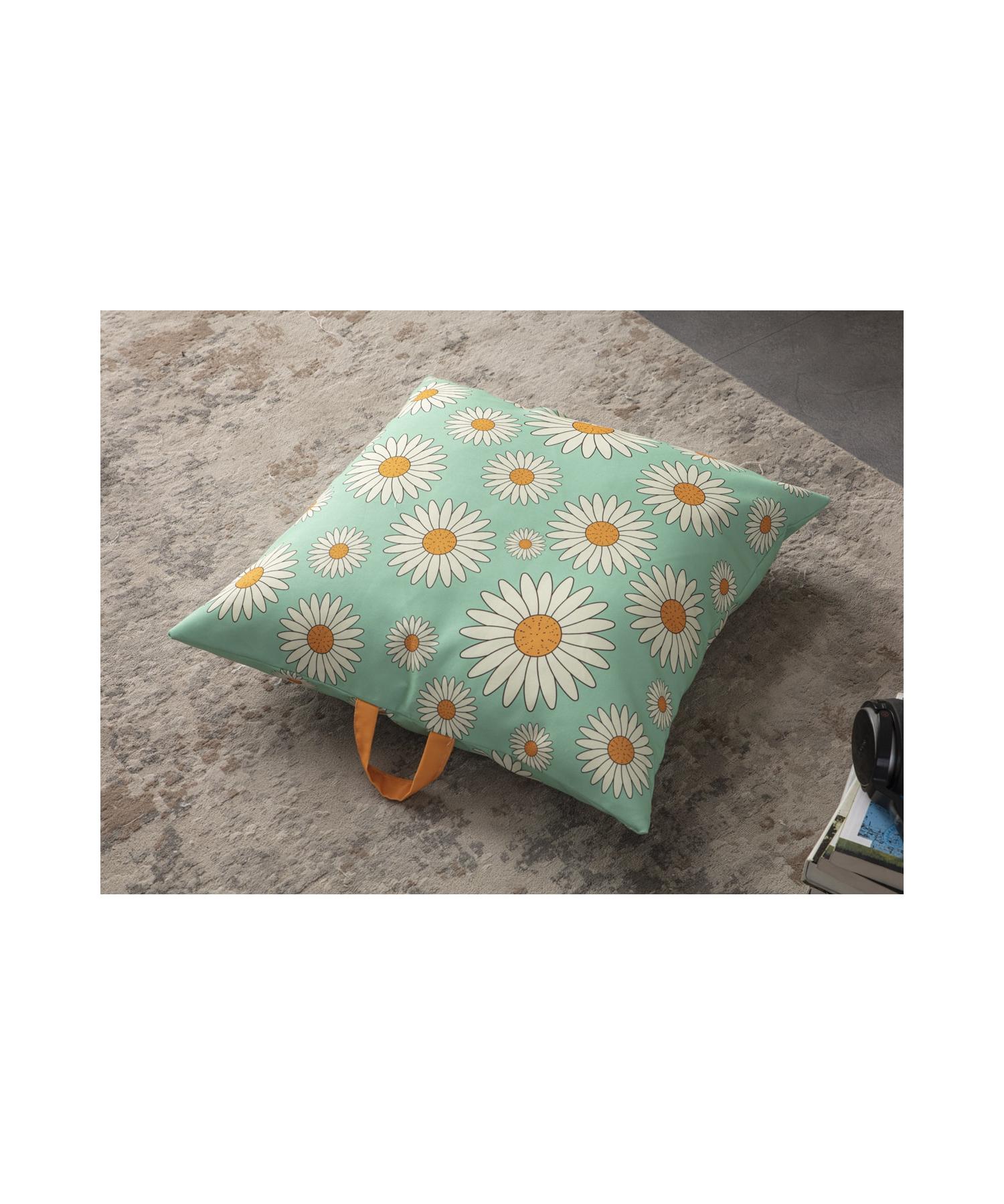 Декоративная напольная подушка с наполнителем
Декоративная напольная подушка с наполнителем