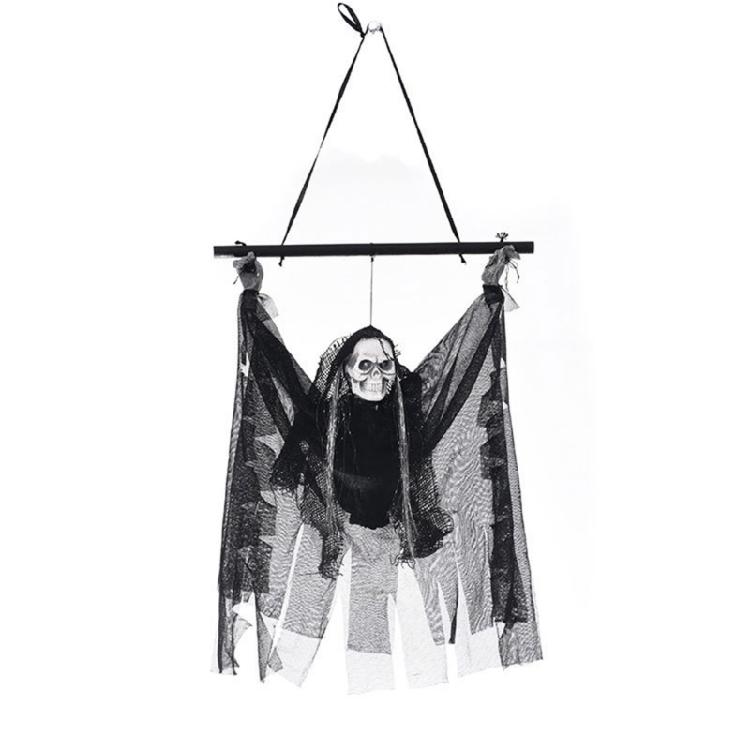 Hanging Skeleton with Eye and Terrifying Voice Frightening Haunted House Decoration Festivities Garden Door Adorment 1
Hanging Skeleton with Eye and Terrifying Voice Frightening Haunted House Decoration Festivities Garden Door Adorment 1