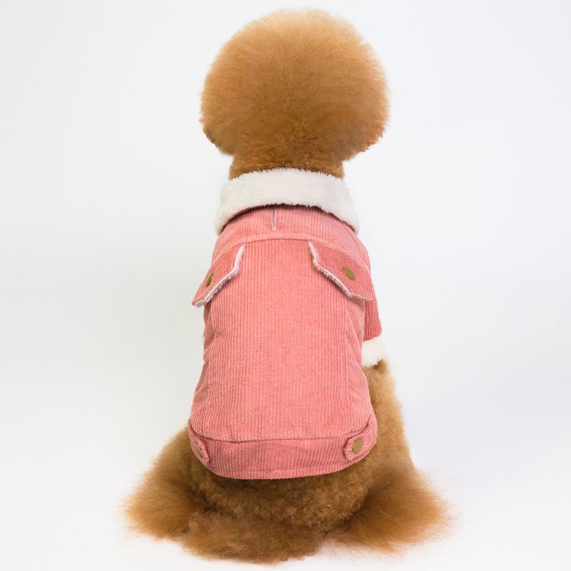 Autumn and winter pet products fleece thickened two-legged clothing lamb wool dog clothes corduroy pug dog clothes XXL рожевий
Autumn and winter pet products fleece thickened two-legged clothing lamb wool dog clothes corduroy pug dog clothes XXL рожевий
