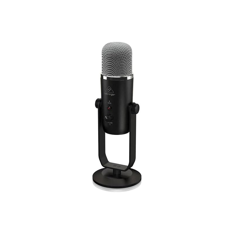 Behringer usb condenser microphone Equipped with USB audio interface all in one Selectable directivity headphone out BIGFOOT
Behringer usb condenser microphone Equipped with USB audio interface all in one Selectable directivity headphone out BIGFOOT