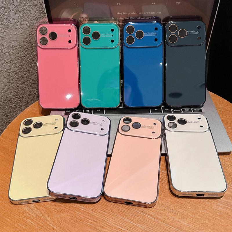 Ice-Feel Large Window Electroplated Mirror Lens Protective Case for iPhone 17/16/15 - Solid Color Anti-Drop Cover iPhone 17 Air лиловый/фиолетовый
Ice-Feel Large Window Electroplated Mirror Lens Protective Case for iPhone 17/16/15 - Solid Color Anti-Drop Cover iPhone 17 Air лиловый/фиолетовый
