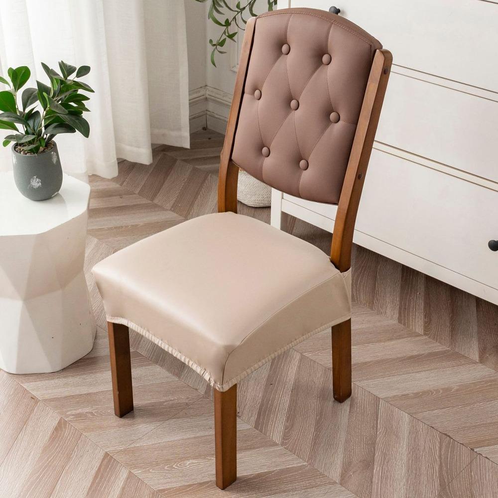 PU Dining Chair Covers Stain Resistant Waterproof Seat Covers Transparent Pet Claw Resistant Chair Slipcovers Dining Room
PU Dining Chair Covers Stain Resistant Waterproof Seat Covers Transparent Pet Claw Resistant Chair Slipcovers Dining Room