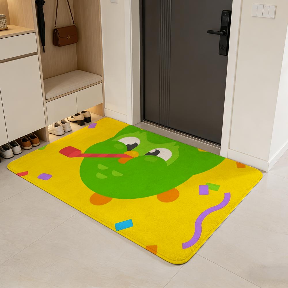 app D-Duolingo Floor Mat Flannel Door Mat Non-Slip Absorbent Washable Indoor Home Rug 40x60cm
app D-Duolingo Floor Mat Flannel Door Mat Non-Slip Absorbent Washable Indoor Home Rug 40x60cm