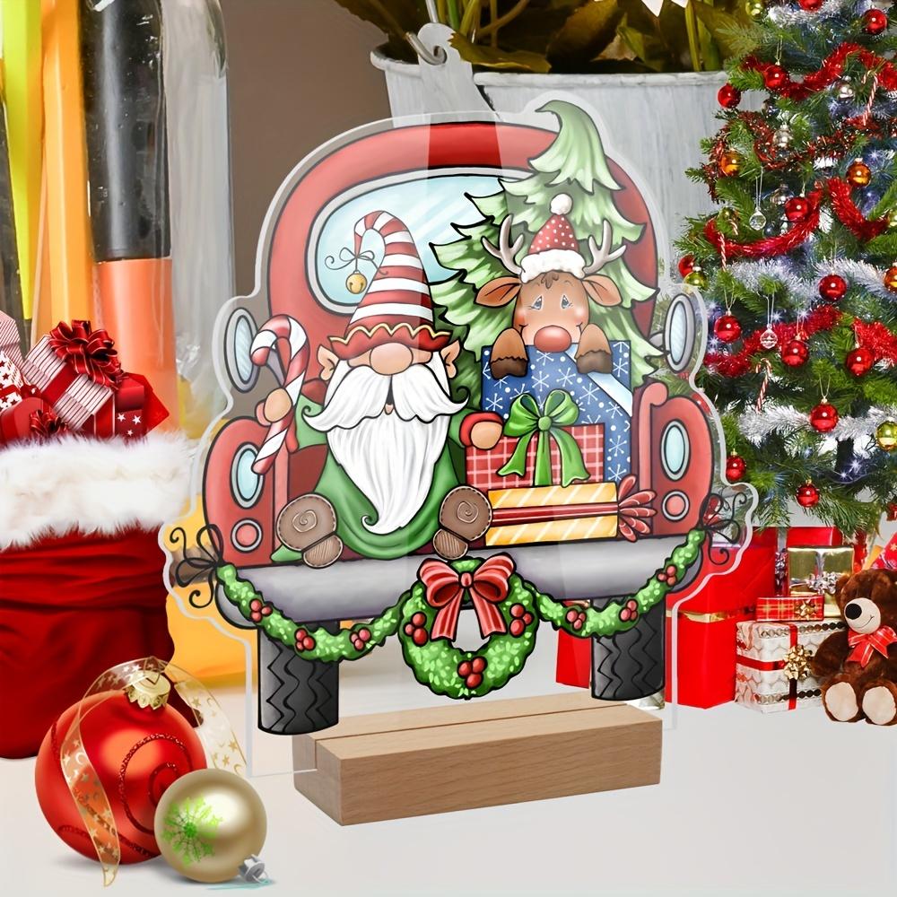 2pcs Christmas acrylic tabletop table, Santa Claus snowman dwarf decoration, Christmas gifts, Christmas party decoration supplies 2pcs
2pcs Christmas acrylic tabletop table, Santa Claus snowman dwarf decoration, Christmas gifts, Christmas party decoration supplies 2pcs