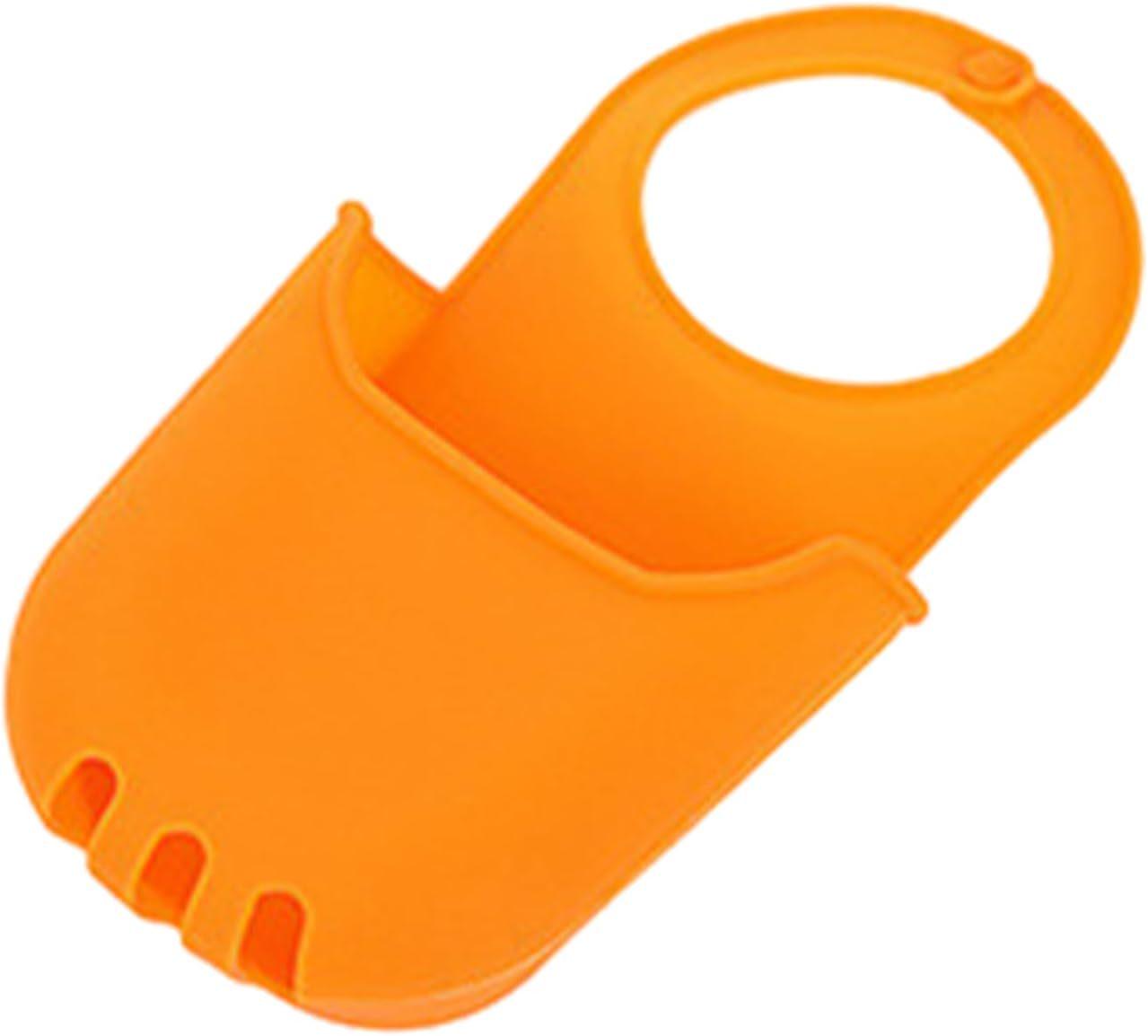 Silicone Hanging Storage Bag for Kitchen and Bathroom оранжевый
Silicone Hanging Storage Bag for Kitchen and Bathroom оранжевый