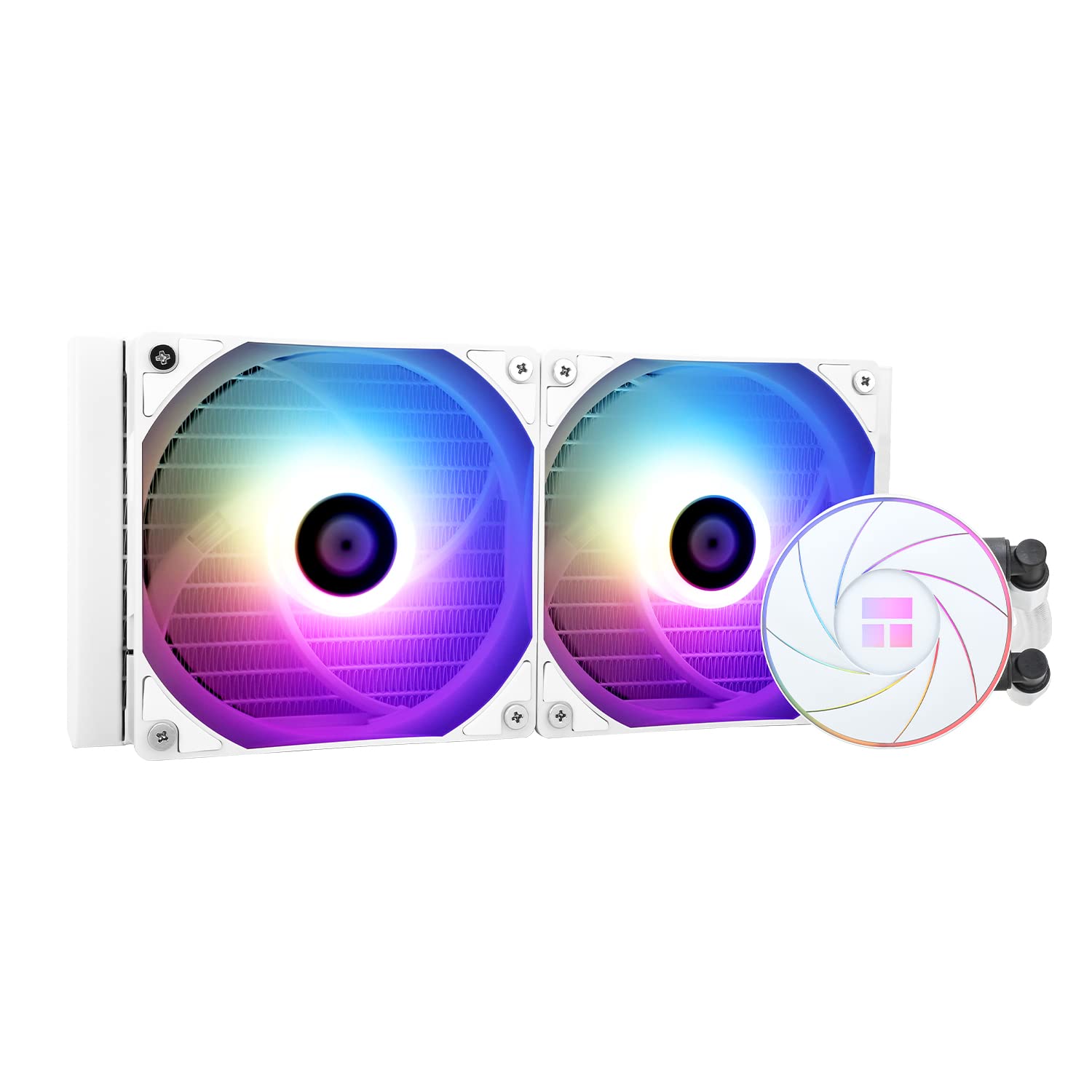 Thermalright AQUA ELITE 240 WHITE ARGB CPU Liquid CPU Cooling Row Size 120mm PWM ARGB Liquid Cooler Compatible with INTEL 1700 Cooler, 240, Fan, S-FDB
Thermalright AQUA ELITE 240 WHITE ARGB CPU Liquid CPU Cooling Row Size 120mm PWM ARGB Liquid Cooler Compatible with INTEL 1700 Cooler, 240, Fan, S-FDB