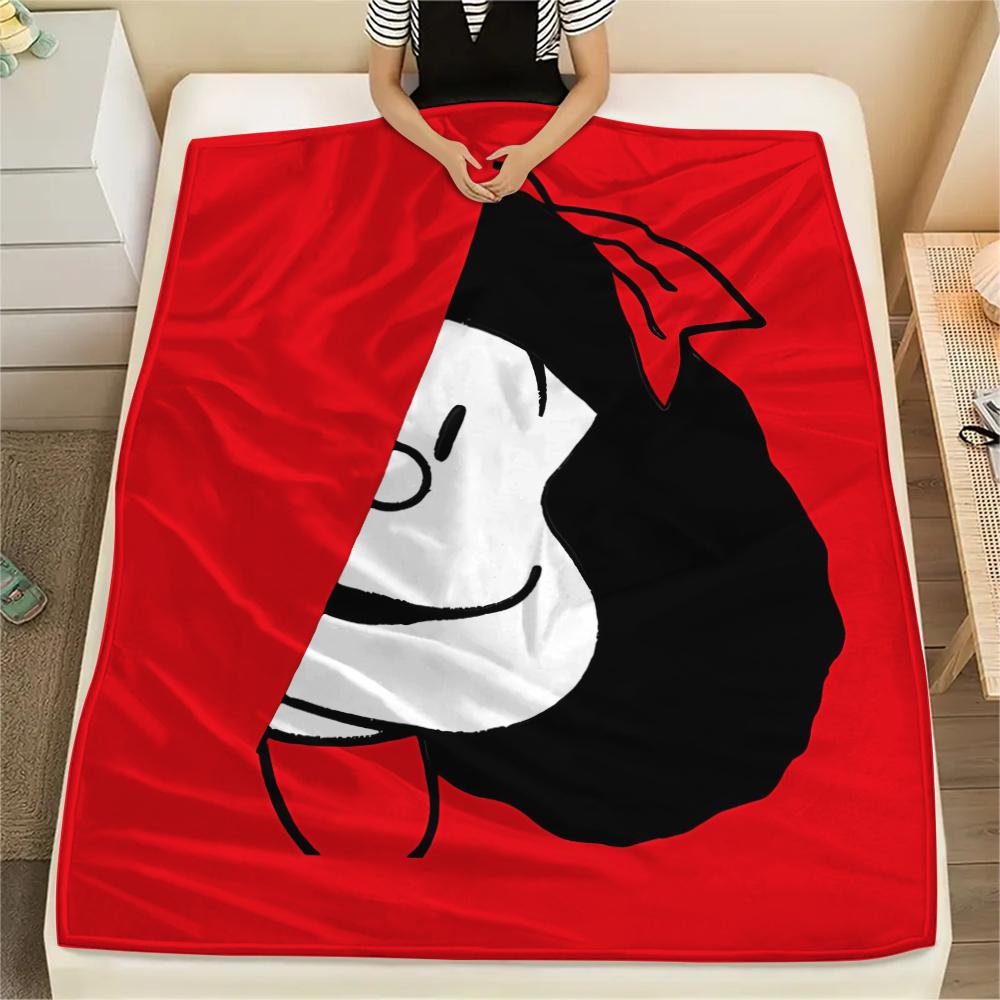 1PC Mafalda Print Flannel Blanket, High quality All Seasons, Home Decor, Warmth and Comfort, Perfect for Christmas Gifts 80cm x 120cm
1PC Mafalda Print Flannel Blanket, High quality All Seasons, Home Decor, Warmth and Comfort, Perfect for Christmas Gifts 80cm x 120cm