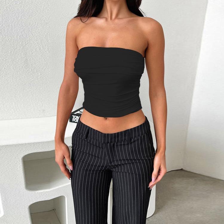 Off-the-shoulder Halter-neck Crop Top with A Sexy Crop Length and Exposed Midriff L чорний
Off-the-shoulder Halter-neck Crop Top with A Sexy Crop Length and Exposed Midriff L чорний