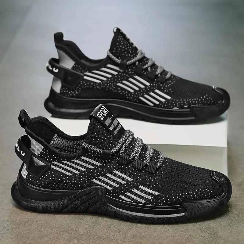 Shoes New men s shoes Flying woven breathable mesh trendy casual sports shoes Running shoes Student shoes 44
Shoes New men s shoes Flying woven breathable mesh trendy casual sports shoes Running shoes Student shoes 44