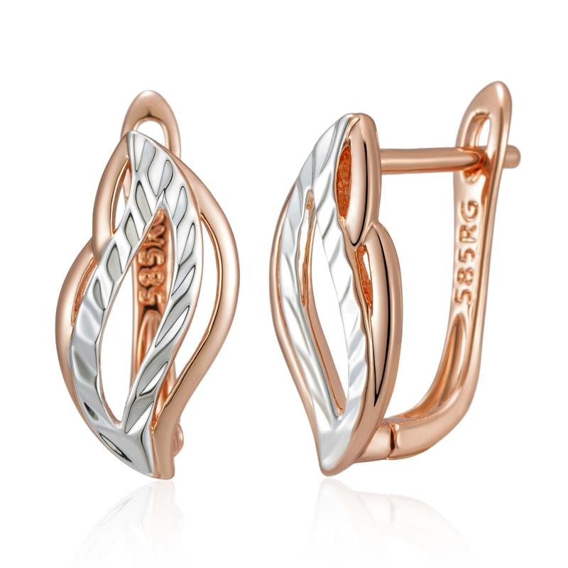 Fashion Glossy Hollow Leaves Dangle Earrings For Women Rose Gold Color Mix Fine Daily Vintage Jewelry
Fashion Glossy Hollow Leaves Dangle Earrings For Women Rose Gold Color Mix Fine Daily Vintage Jewelry