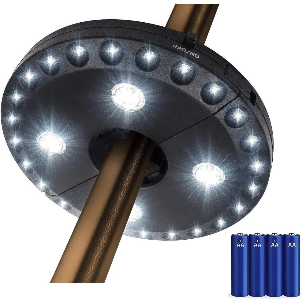 Lights For Patio Parasol Umbrella Light 3 Brightness Mode 28 Led Lights At 220 Lux- Carry 4 X Aa Battery Operated, Light Stick Umbrella
Lights For Patio Parasol Umbrella Light 3 Brightness Mode 28 Led Lights At 220 Lux- Carry 4 X Aa Battery Operated, Light Stick Umbrella