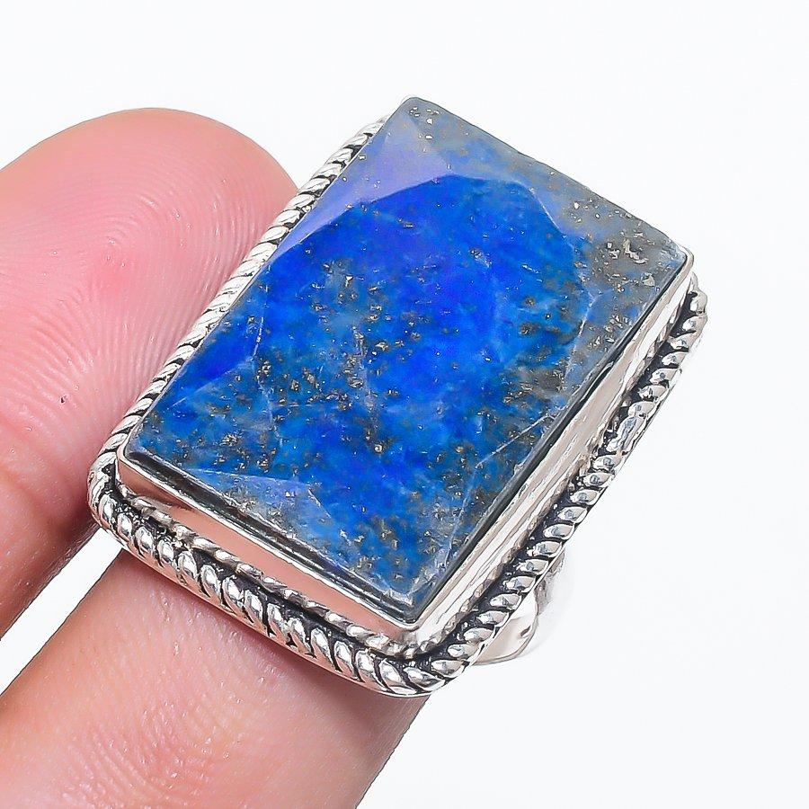 Natural Lapis Lazuli Gemstone 925 Sterling Silver Jewelry Ring Size 9.5 u0n10
Natural Lapis Lazuli Gemstone 925 Sterling Silver Jewelry Ring Size 9.5 u0n10