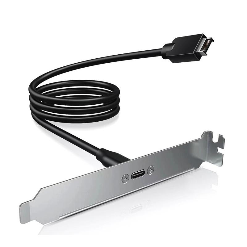 20Gb USB 3.2 Gen 2x2 USB-C Front Panel Type-C Adapter, Motherboard Header Extension Cable, USB-C to USB3.2 Type-E Key-A 20-Pin 0.5m чорний
20Gb USB 3.2 Gen 2x2 USB-C Front Panel Type-C Adapter, Motherboard Header Extension Cable, USB-C to USB3.2 Type-E Key-A 20-Pin 0.5m чорний