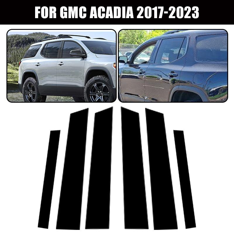 6Pcs Car Window Door Column B C Pillar Post Trim Cover Glossy Black PC Stickers Accessories Fit For GMC Acadia 2017-2023
6Pcs Car Window Door Column B C Pillar Post Trim Cover Glossy Black PC Stickers Accessories Fit For GMC Acadia 2017-2023